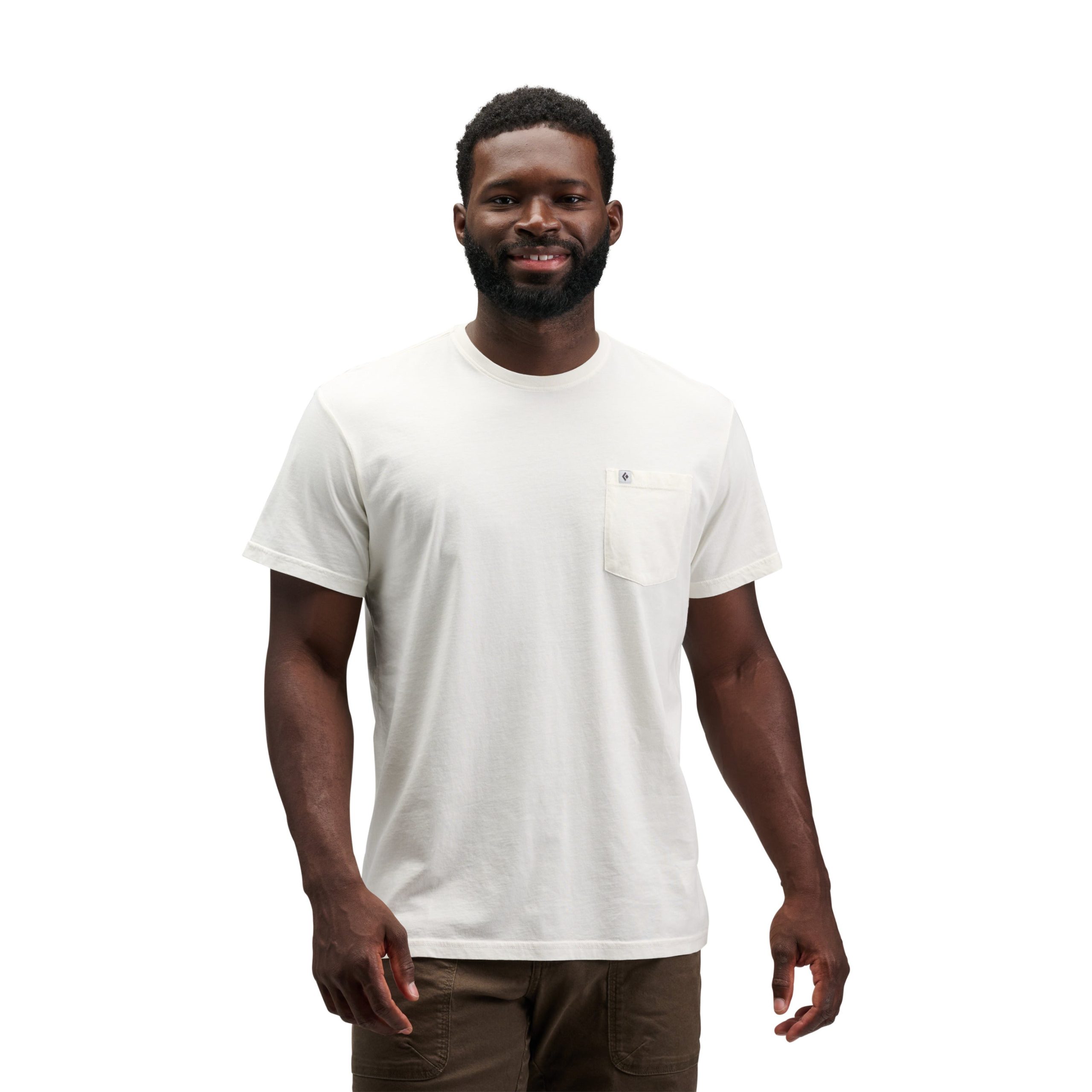 Men's Diamond Patch Short Sleeve Pocket Tee
