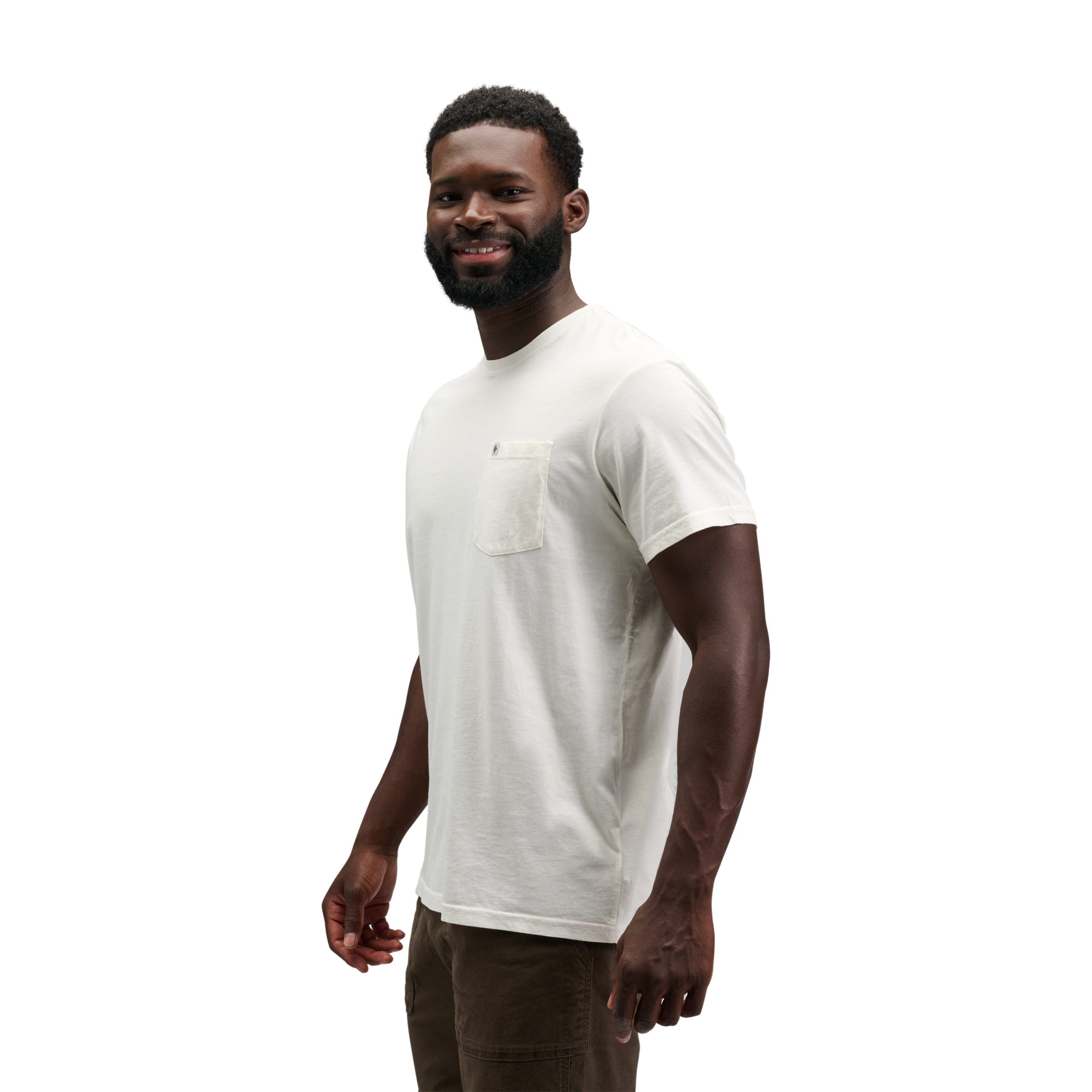 Men's Diamond Patch Short Sleeve Pocket Tee - Image 2